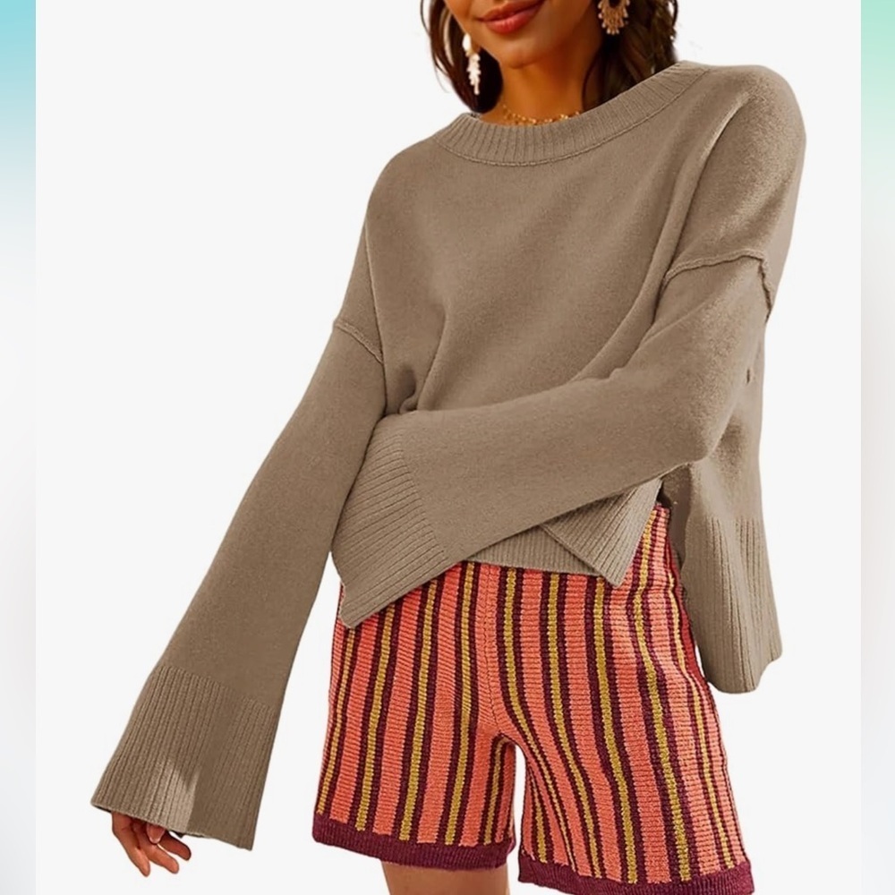 Stylish Tan Sweater​​​